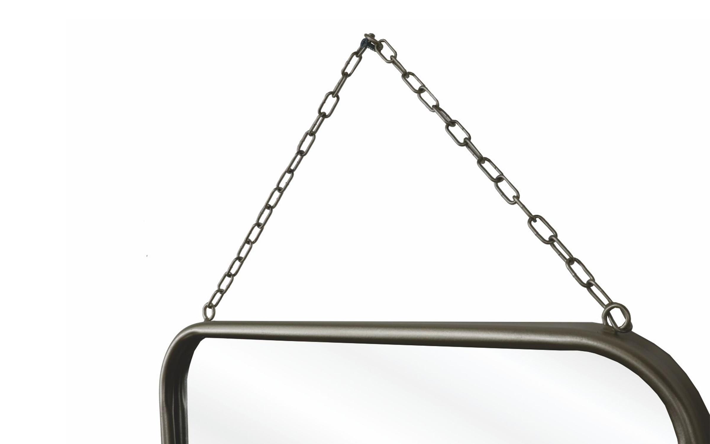 Зеркало Steel, серебристый  3